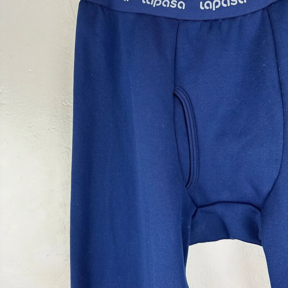 Lapasa Base‎ Layer Pants Men's Size Large Blue Long Pants Thermals